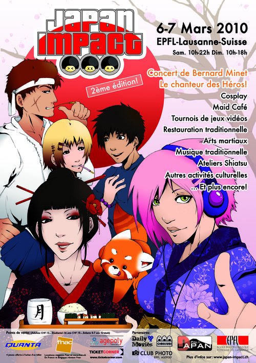 Affiche Japan Impact 2010