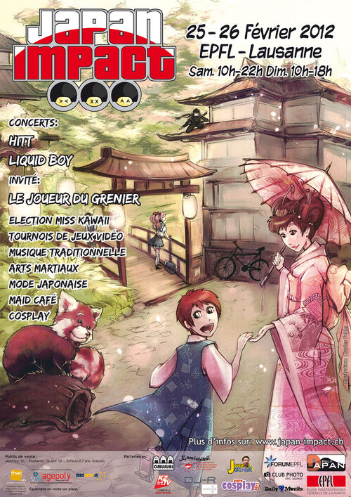 Affiche Japan Impact 2012