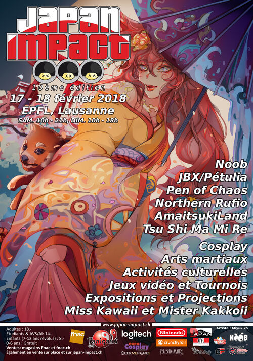 Affiche Japan Impact 2018